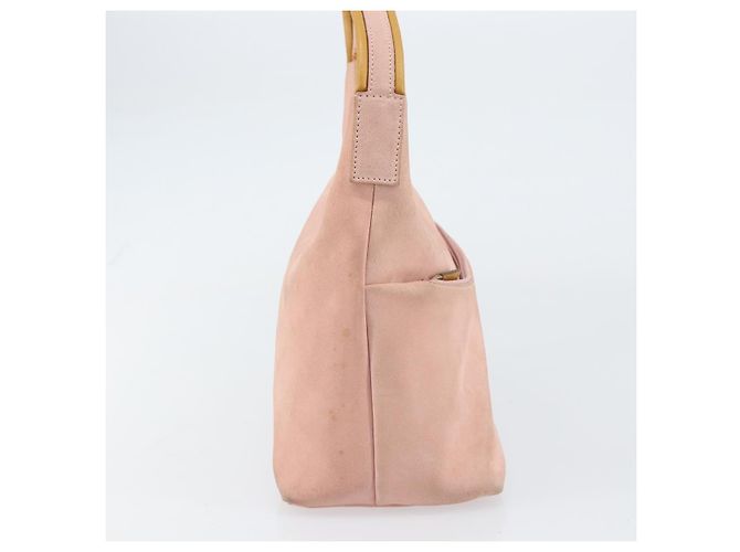 Borsa a Mano GUCCI Camoscio Rosa Oro 001 3386 1705 Auth 158392 D'oro - vista 5