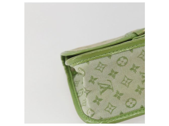 LOUIS VUITTON Monogram Mini Mini Trousse Marie Kate Verde M92935 LV Auth 157946 - vista 14