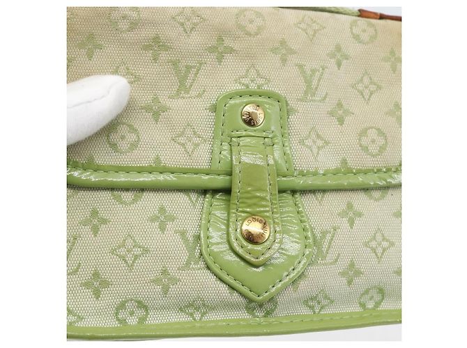 LOUIS VUITTON Monogram Mini Mini Trousse Marie Kate Verde M92935 LV Auth 157946 - vista 9