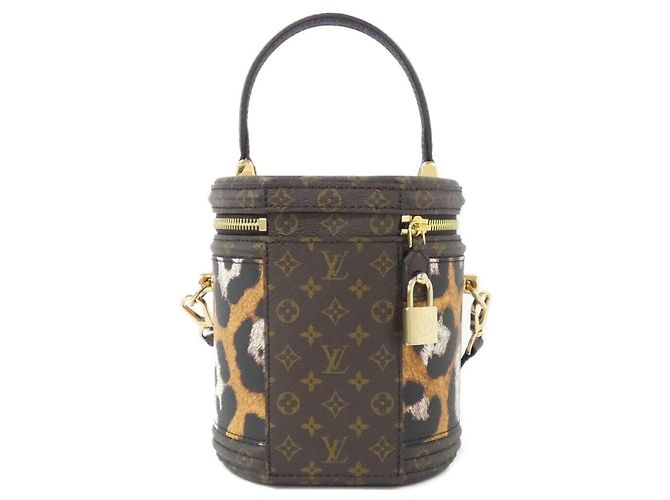 Sac à main Cannes Monogram Louis Vuitton Marron Doré - vue 2