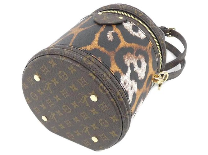 Sac à main Cannes Monogram Louis Vuitton Marron Doré - vue 3