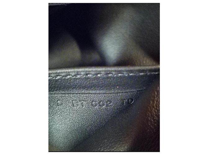 Borsa a secchiello Hermès Licol 17 in pelle nera Nero - vista 4
