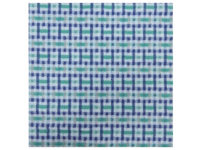 Stola in cashmere Hermès - H394083T Blu Verde Blu navy - vista 4