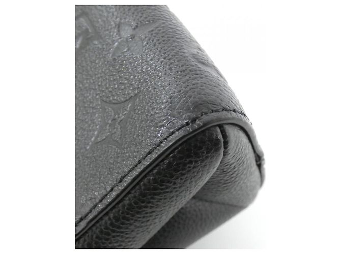 Louis Vuitton Monogram Empreinte Vavin BB Shoulder Bag Black - view 3