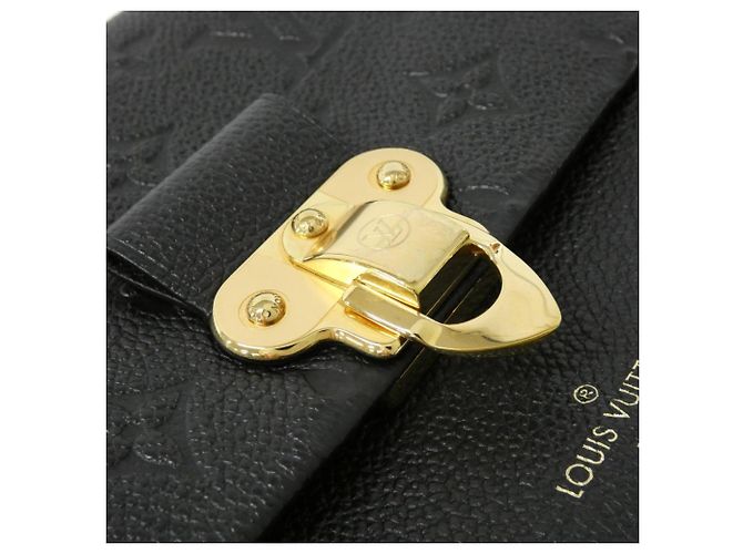 Louis Vuitton Monogram Empreinte Vavin BB Shoulder Bag Black - view 5