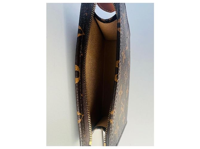 Pochette Louis Vuitton Marrone in Pelle - vista 15