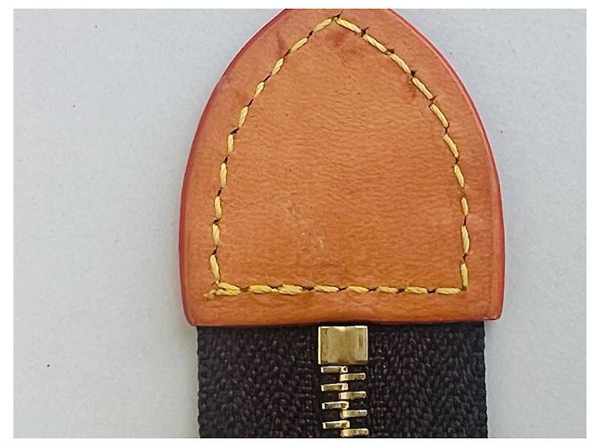 Pochette Louis Vuitton Marrone in Pelle - vista 17