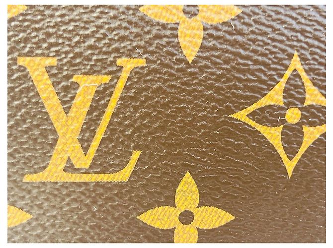 Pochette Louis Vuitton Marrone in Pelle - vista 3