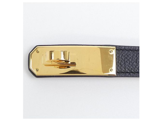Hermès Cinturón Hermes Kelly 18mm Negro - vista 2