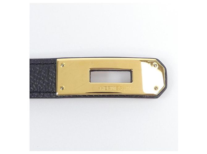Hermès Cinturón Hermes Kelly 18mm Negro - vista 4