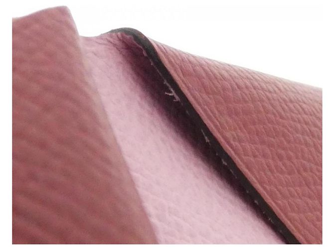 Monedero Calvi Duo Verso de Hermès Roja - vista 6