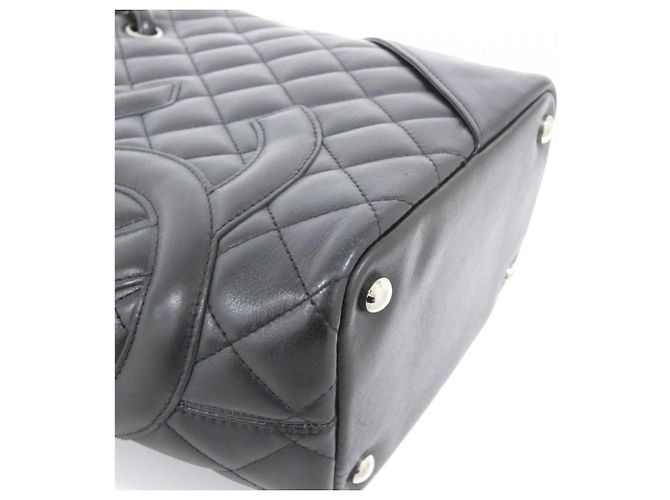 Borsa a mano Chanel Cambon Line Nero - vista 4