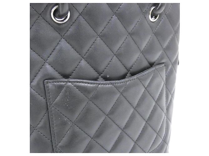 Borsa a mano Chanel Cambon Line Nero - vista 6