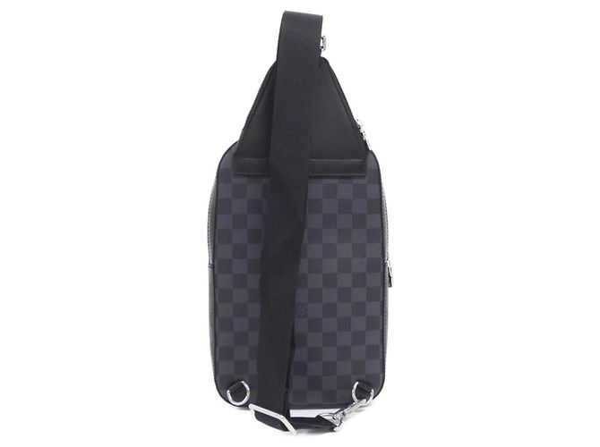 Borsa a tracolla Avenue Damier Graphite Louis Vuitton Damier ebene - vista 2