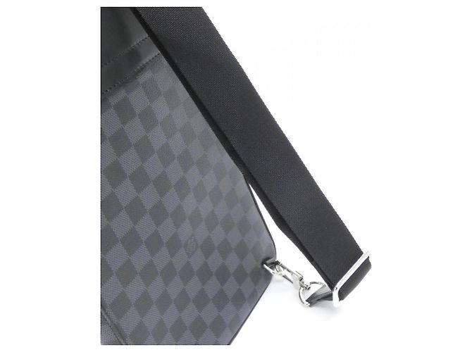 Borsa a tracolla Avenue Damier Graphite Louis Vuitton Damier ebene - vista 5