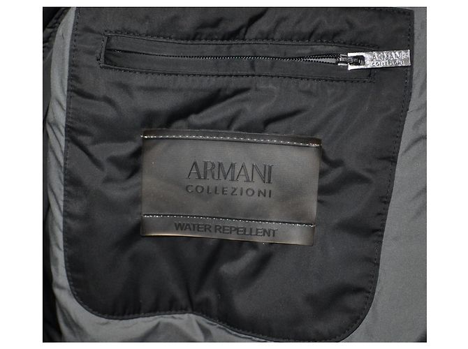 Abrigo Armani Collezioni negro - vista 5