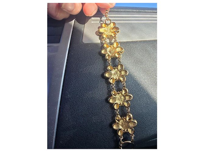 Bracciale Christian Dior D'oro - vista 4