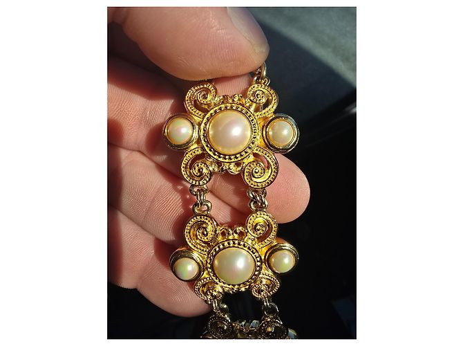 Bracciale Christian Dior D'oro - vista 5