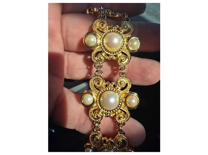 Bracciale Christian Dior D'oro - vista 7