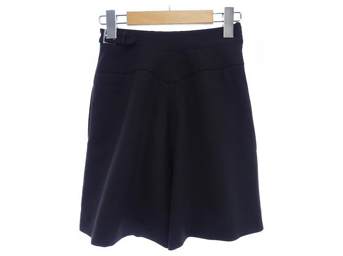 Hermès Short de seda Hermes Negro - vista 2