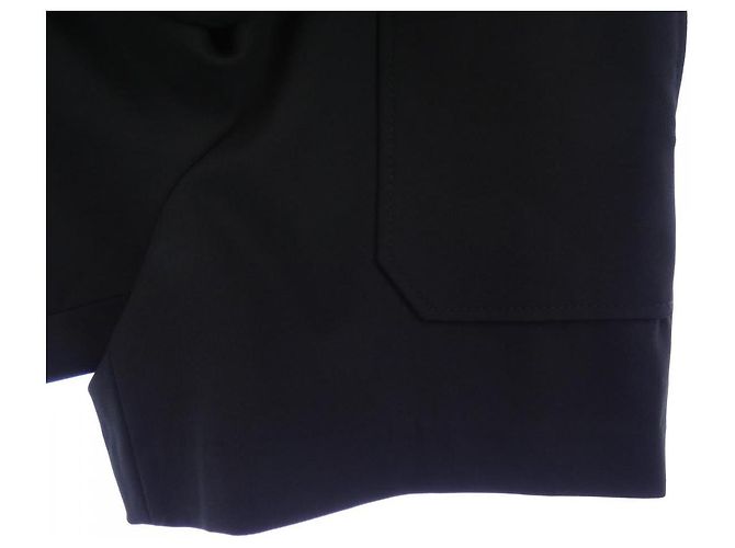 Hermès Short de seda Hermes Negro - vista 6