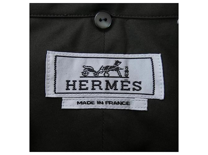 Hermès Hermes Hemd Grün Khaki - Ansicht 4