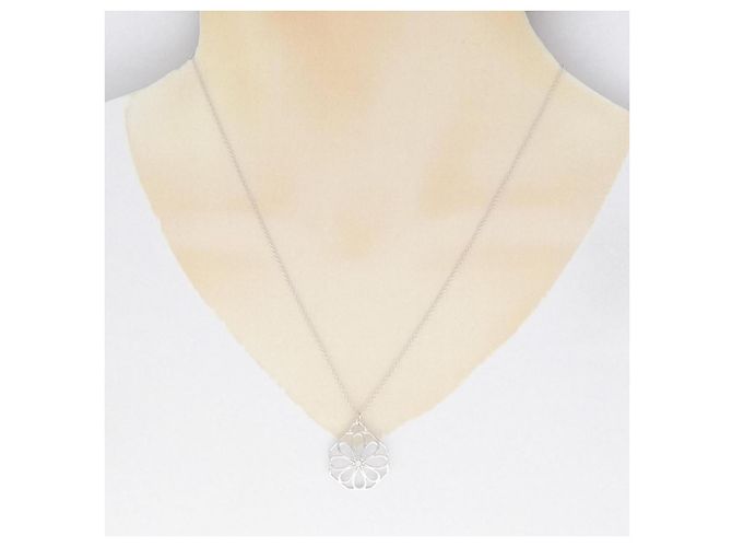 Collana Tiffany & Co. in oro bianco 18K e diamanti D'oro - vista 6
