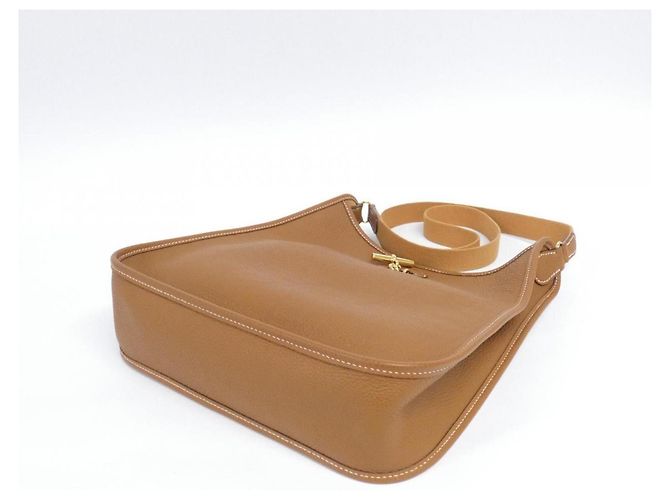 Borsa a Spalla Vespa PM Hermès D'oro - vista 3
