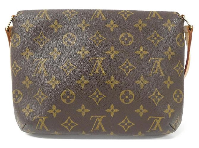 Borsa a Spalla Musette Tango Monogramma Louis Vuitton Marrone - vista 2