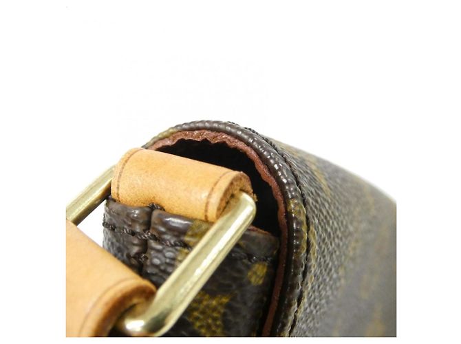 Borsa a Spalla Musette Tango Monogramma Louis Vuitton Marrone - vista 5