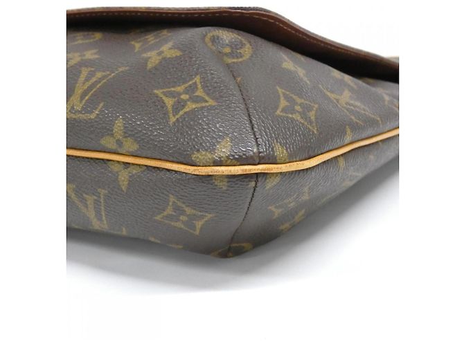 Borsa a Spalla Musette Monogram Louis Vuitton Marrone - vista 3