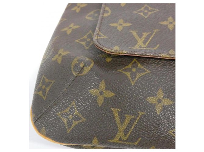 Borsa a Spalla Musette Monogram Louis Vuitton Marrone - vista 4
