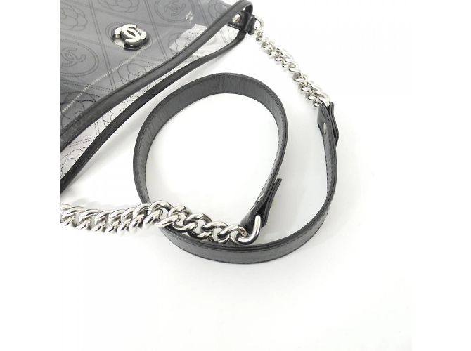 Chanel 57637 Borsa a Spalla Usata Nero - vista 9