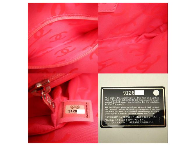 Borsa Pouch Chanel Ligne Cambon Nero Bianco - vista 9