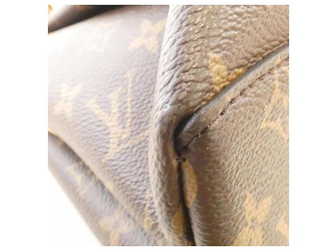 Borsa Louis Vuitton Monogram Rivoli PM Marrone - vista 3