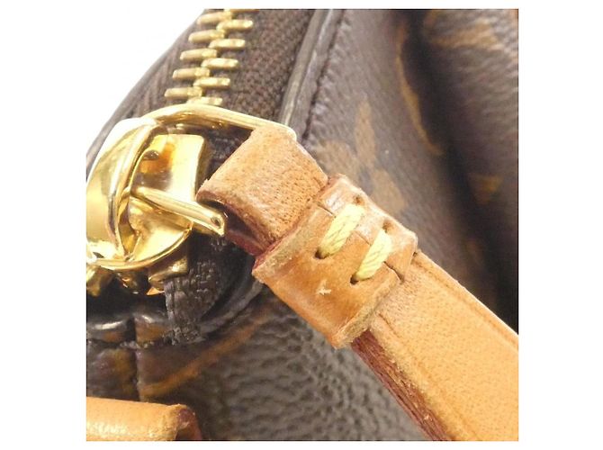 Borsa Louis Vuitton Monogram Rivoli PM Marrone - vista 5