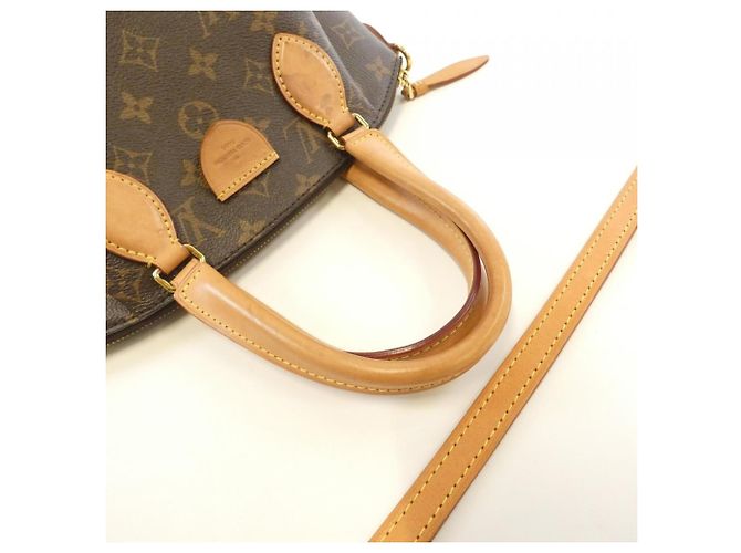 Borsa Louis Vuitton Monogram Rivoli PM Marrone - vista 6
