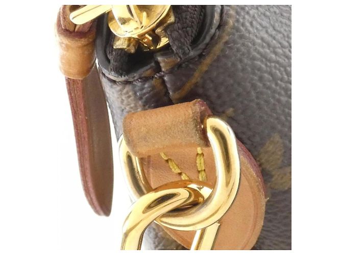 Borsa Louis Vuitton Monogram Rivoli PM Marrone - vista 7