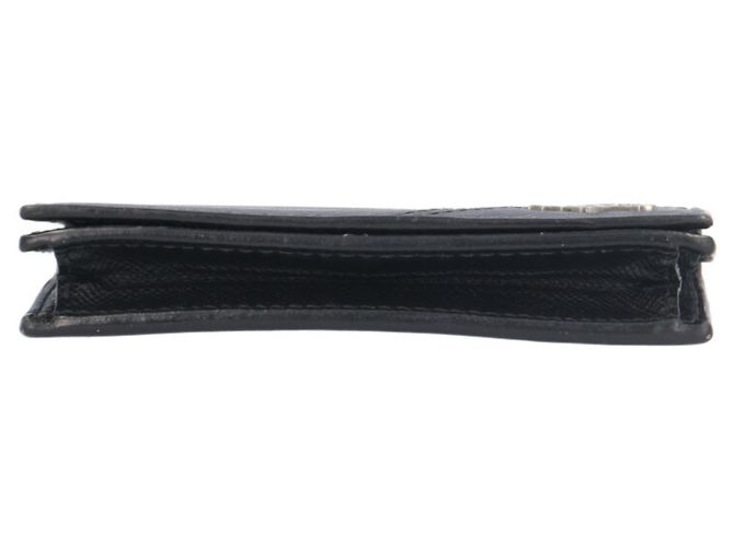 Prada Saffiano Leather Business Card Case Black - view 5