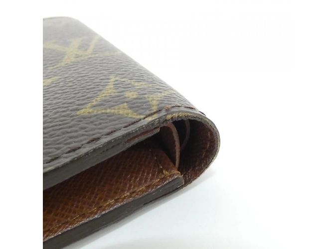 Louis Vuitton Monogram Porte-Bie Kreditkartenbörse Monet Braun - Ansicht 5