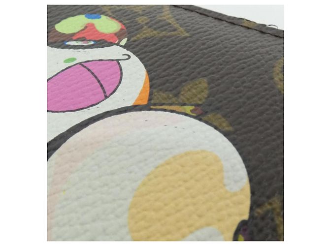 Louis Vuitton Monogram Porte-Bie Kreditkartenbörse Monet Braun - Ansicht 7