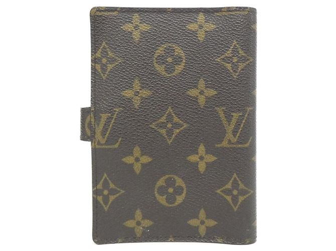 Organizer Organizzatore Louis Vuitton Monogram Agenda PM R20005 Marrone - vista 2