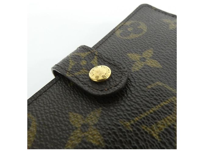 Organizer Organizzatore Louis Vuitton Monogram Agenda PM R20005 Marrone - vista 3