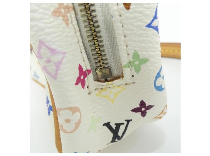 Pochette Wapiti Multicolore Louis Vuitton M58033 Bianco - vista 4