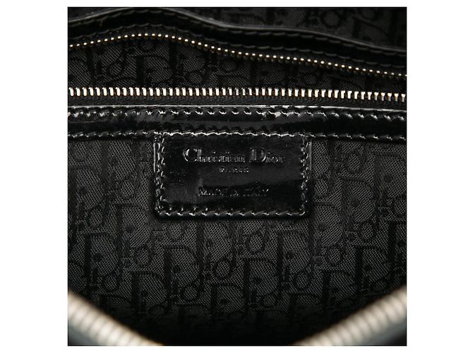 Dior Schwarz Große Lackleder Cannage Lady Dior - Ansicht 5