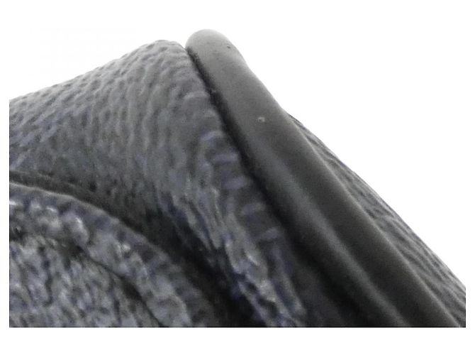 Borsa a Spalla District Damier Cobalt di Louis Vuitton Nero Blu - vista 4