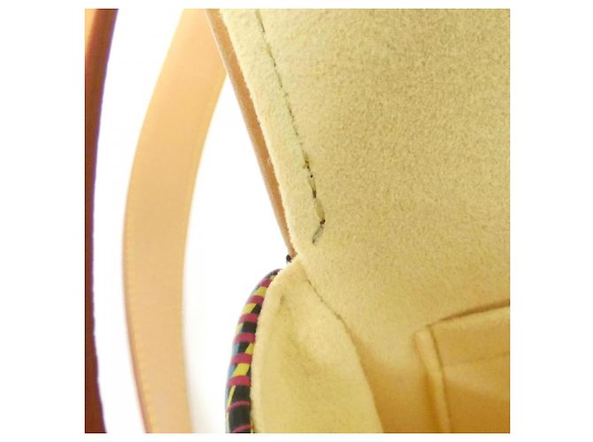 Borsa a Spalla Louis Vuitton Monogram LV Pop Tan Bianco Marrone - vista 10