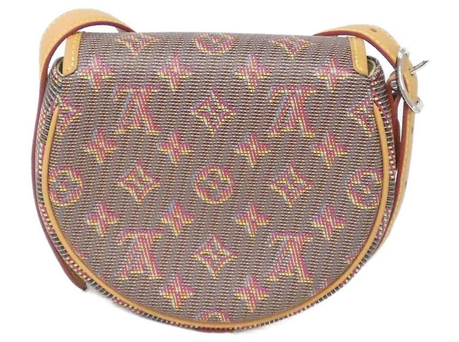 Borsa a Spalla Louis Vuitton Monogram LV Pop Tan Bianco Marrone - vista 2
