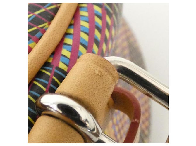 Borsa a Spalla Louis Vuitton Monogram LV Pop Tan Bianco Marrone - vista 6