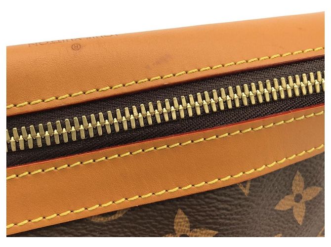 Borsa a Spalla Saumur PM Monogramma Louis Vuitton Marrone - vista 4